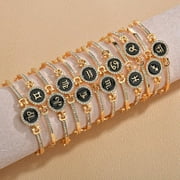 Gold Bracelet Zodiac Sign