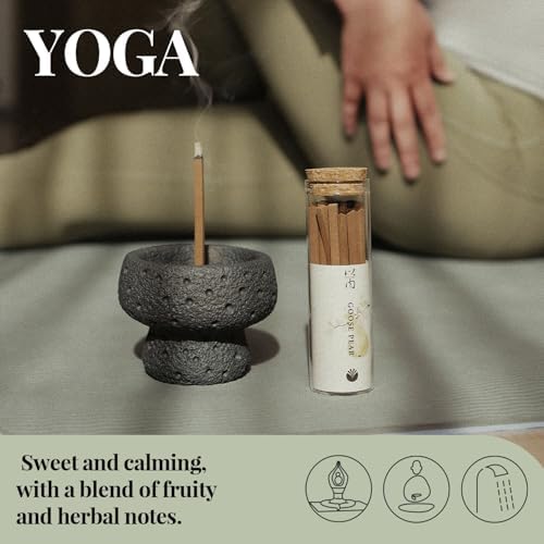 Yoga & Relaxation - Innergy Goose Pear Incense Sticks, Natural Fruity-Herbal Blend Yoga Incense$$Home Decor, Kitchen, & Other