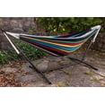 thumbnail image 3 of Vivere Cotton Double Hammock with 9' Stand, 3 of 4