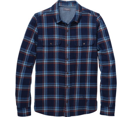 toad and co indigo flannel