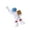 Blue, variant on Funny Muscle Arm Astronaut Figurine Resins Sculpture for Home or Office Decors