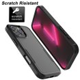 thumbnail image 3 of iPhone 16 Pro Max Case ,2 in 1 Phone Case for iPhone 16 Pro Max 6.9 inch ,Takfox Shockproof Protection Heavy Duty Armor Durable Hard Plastic & Rubber Rugged Full Body Bumper Cover- Black, 3 of 8