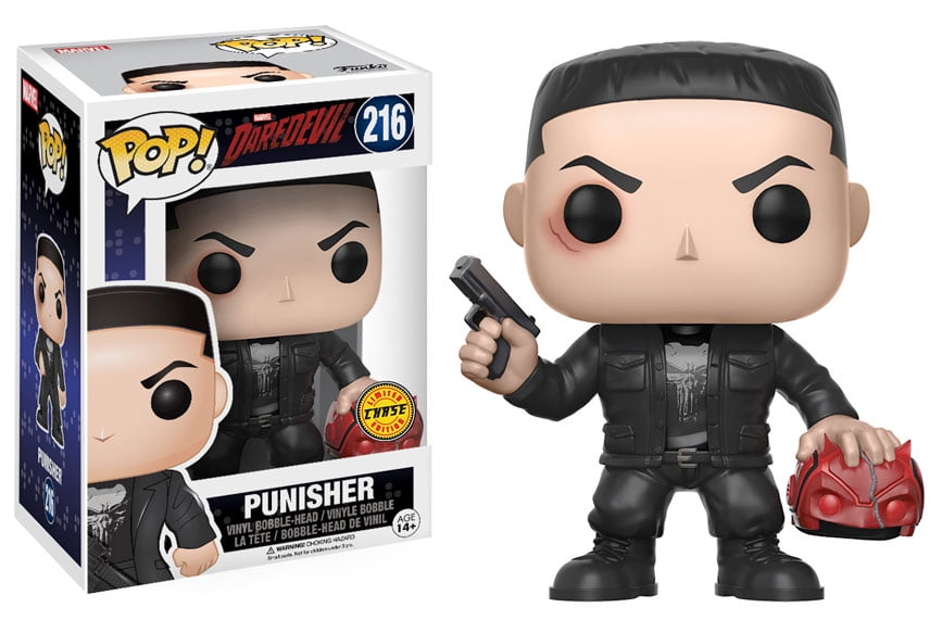 POP! Marvel Punisher #216 [Holding Mask] - Walmart.com