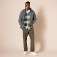 thumbnail image 4 of Chaqueta polar Amazon Essentials con cierre completo para hombre Charcoal XS, 4 of 7