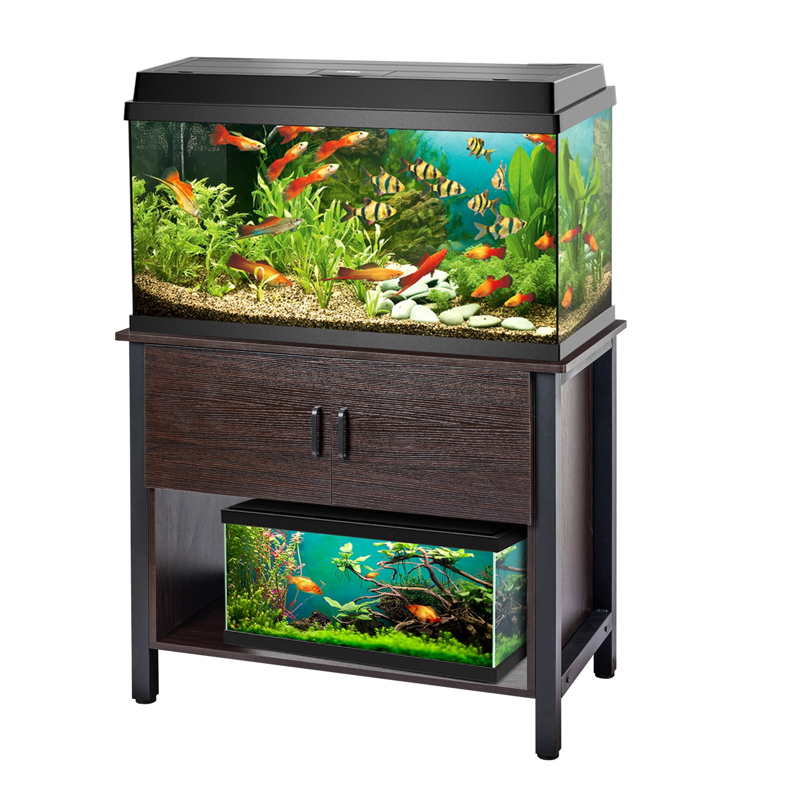 Aquarium Stand,Metal Fish Tank Stand with Gallon, for Fish