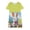 E235-Green, variant on hengsof Girls Easter Print Ballet Practice Dress, Short Sleeve Round Neck Leotard Tutu for Dance Class Recital Costume,Kids Ages 4 to 14 Years