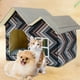 thumbnail image 3 of Billuyoard Caseta para perros y gatos resistente y duradera: fácil de limpiar y transportar, fabricada con poliéster ampliamente utilizado Suministros para perros Marrón, 3 of 6