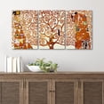 thumbnail image 4 of wall26 Canvas Print Wall Art Set Tree of Life by Gustav Klimt Cultural Historic Oil Painting Fine Art Reproduction Scenic Colorful for Living Room, Bedroom, Office - 24"x36" x 3 Panels, 4 of 7
