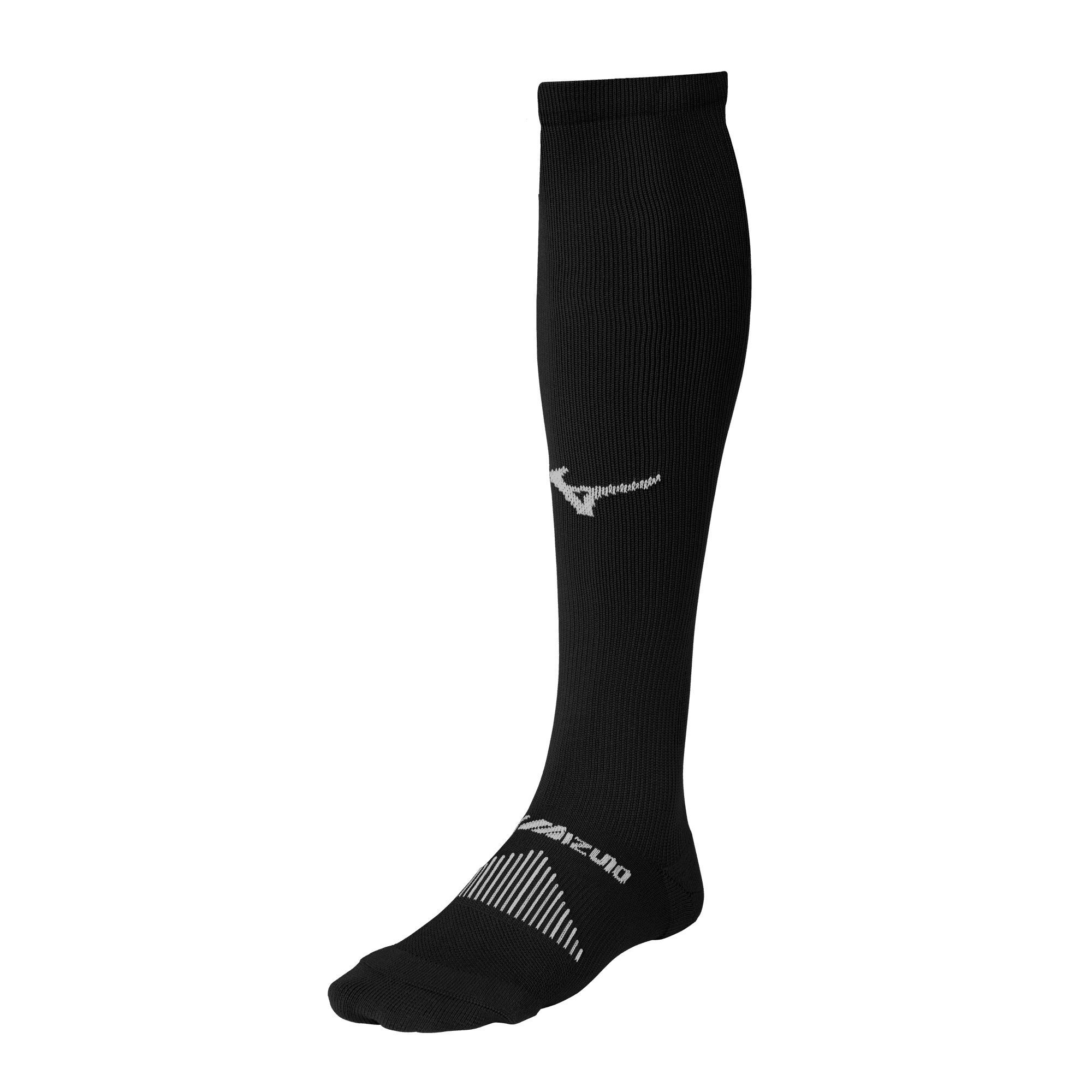 mizuno black crew socks