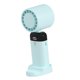 thumbnail image 5 of Ventilador personal Ventilador portátil con soporte para teléfono Ventilador de cuello Tres velocidades Viento Cabezal ajustable de 90 degree Mini ventilad Azul perfecl admirador personal, 5 of 8