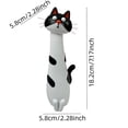thumbnail image 3 of Handcrafted Quirky Cats Vase, Whimsical Ceramic Flower Vase, Playful Boho Home Decor, Ideal Gift for Cat Lovers, 3 of 8