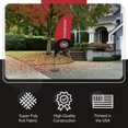 thumbnail image 3 of St. Cloud State Huskies 7.5' Two-Tone Razor Feather Stake Flag with Base, 3 of 5