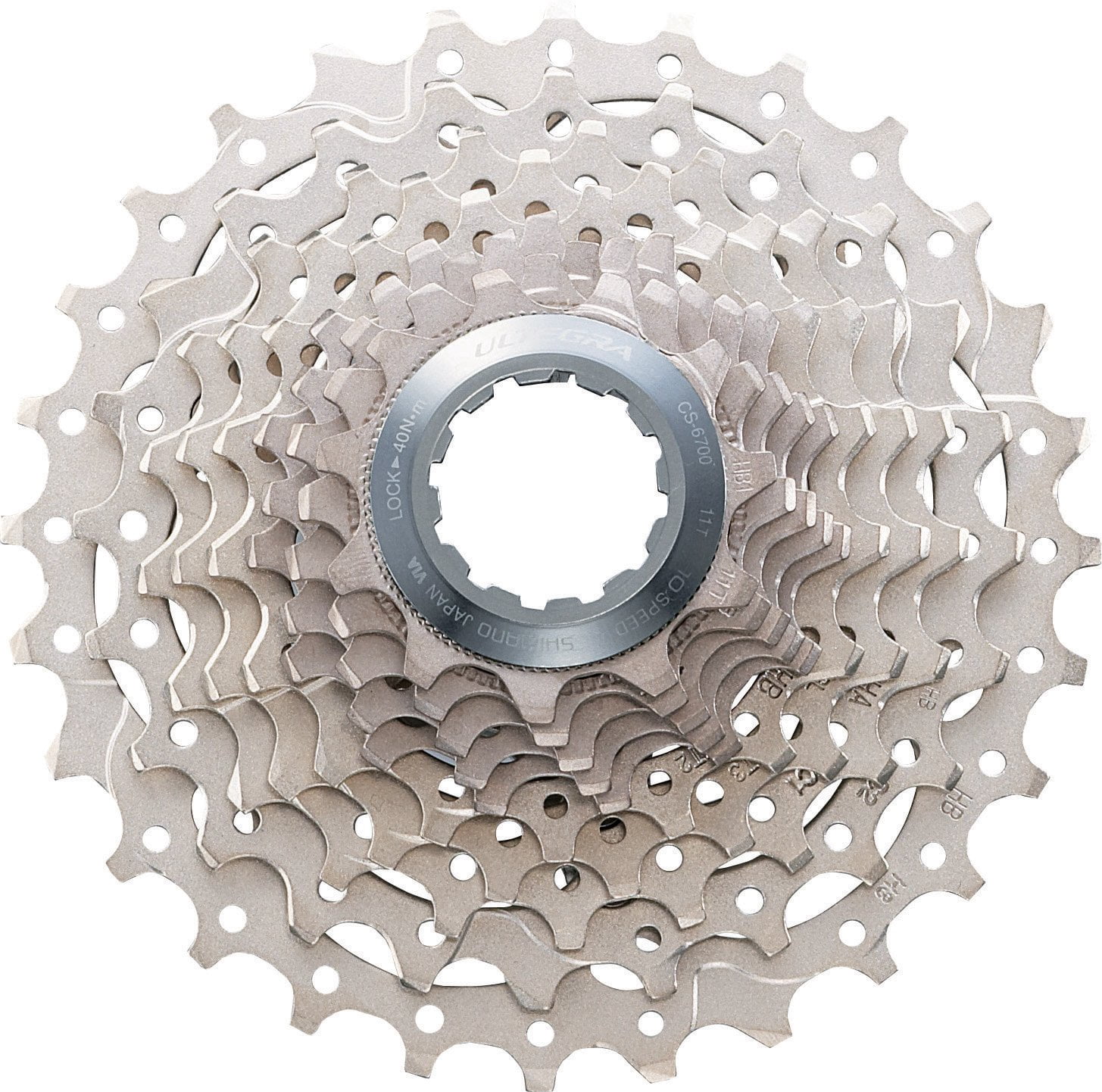 Shimano Ultegra CS-R8101 Cassette - 12-Speed, 11-30t, Silver