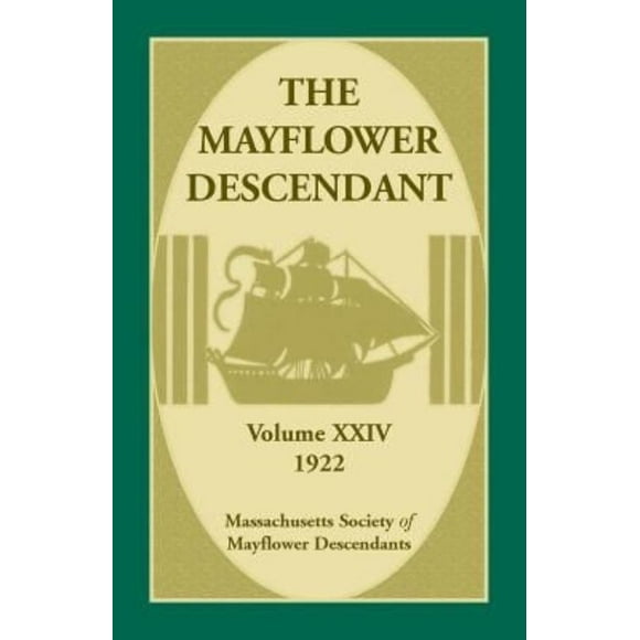 Le Mayflower Descendant, Volume 24, 1922