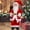 #LL New--Red, variant on Christmas 12 Inch Cute Santa Claus Doll Standing Posture Santa Claus Doll Window Decoration