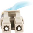 thumbnail image 3 of C2G 8m LC-LC 10Gb 50/125 Duplex Multimode OM3 Fiber Cable - Aqua - 26ft - network cable - 26 ft - aqua, 3 of 4