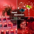 thumbnail image 3 of Led Fairy Lights Battery Operated, 16.4ft 50 LED Mini Battery Powered Copper Wire Starry Fairy Lights Decoration for Bedroom, Christmas, Parties, Wedding, Centerpiece Red, 3 of 7