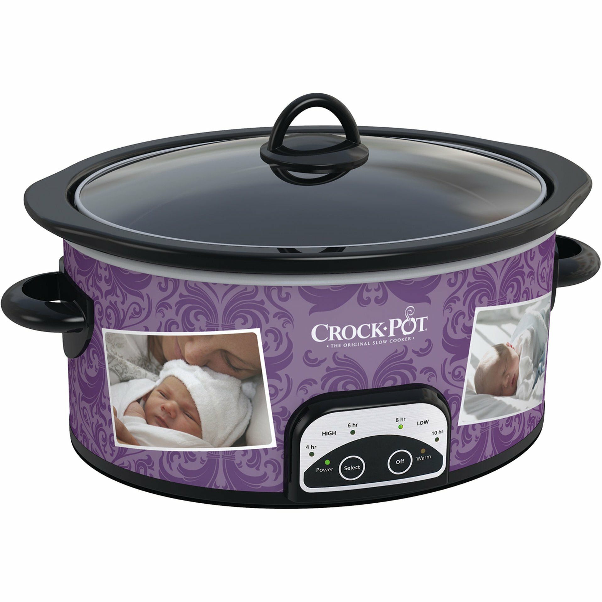 SmartPot Digital Slow Cooker, Black