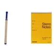thumbnail image 1 of Hexang Steno Pads Top Binding Ruled White Paper Natural Board Cover Notebooks Ideal For School Home, 1 of 7