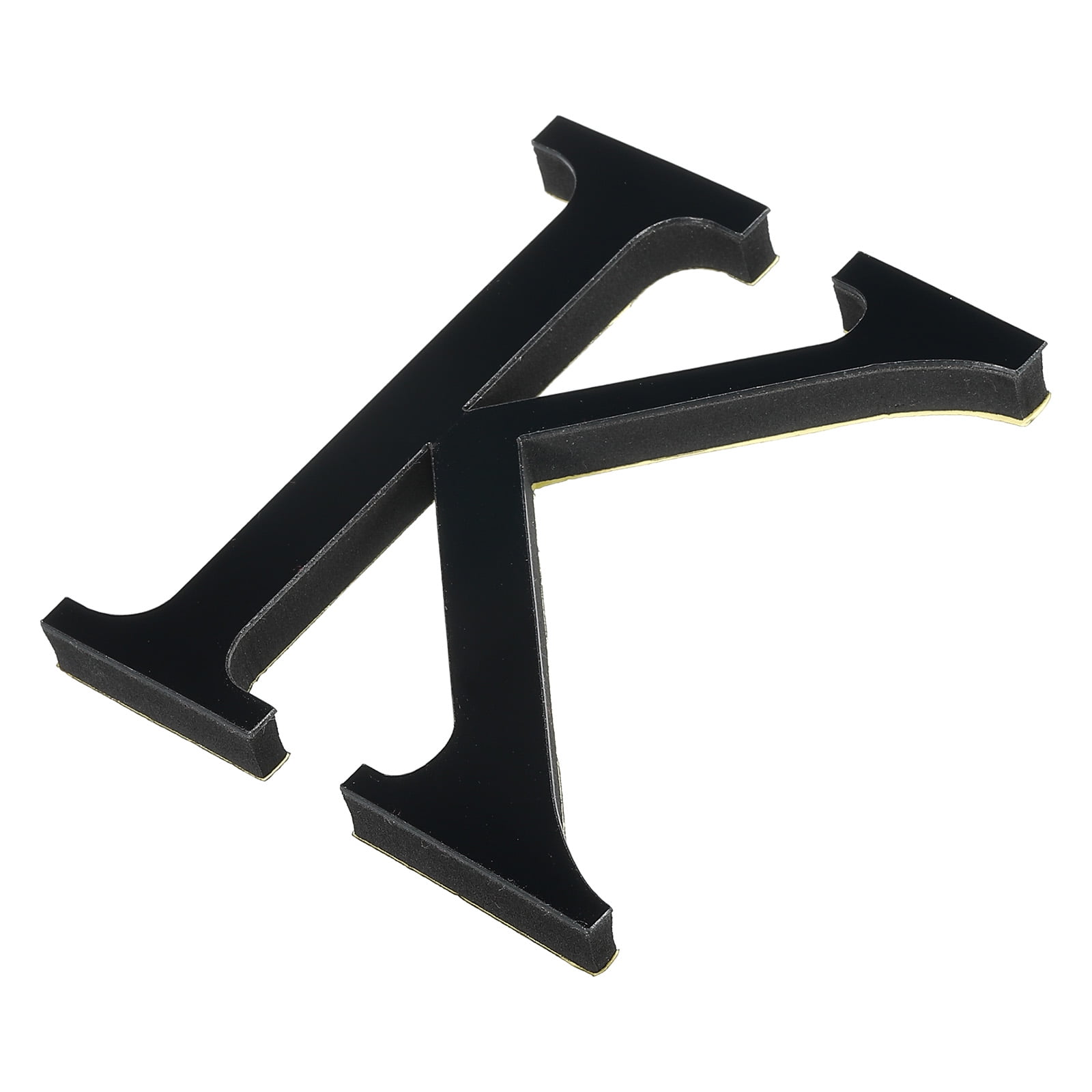 Uxcell 3D Acrylic Alphabet Mirror Wall Stickers Letter K Self Adhesive