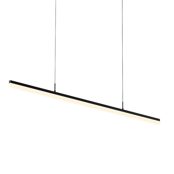 Sonneman 2348-J20 Stiletto 60" Wide Linear Pendant - Black