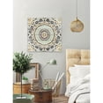thumbnail image 3 of Marmont Hill Flower Patterns Painting Print on White Wood, 3 of 4