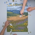 thumbnail image 3 of La Grande, Oregon, Mt. Emily (1000 Piece Puzzle, Size 19x27, Challenging Jigsaw Puzzle for Adults and Family, Made in USA), 3 of 4