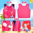 thumbnail image 4 of Gogokids Kids Swim Vest Neoprene Float Swimming Life Jacket Boys Girls Training Swimwear, 4 of 7