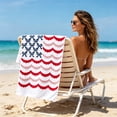 thumbnail image 3 of 4th of July Patriotic Beach Towel, Oversized Quick Dry Absorbent Bath Cloth, Soft Skin Friendly Fabric for Seaside Vacation Outdoor Holiday Use, C, 3 of 6