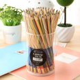 thumbnail image 3 of 10PCS Rainbow Color Pencil Four-Color Lead Wooden Colored Pencil Multicolor Students DIY Graffiti Pencil, 3 of 6