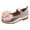 Pink, variant on Ccpelsie Girls Ballet Flats Flower Shoes Mary Jane Ballerina Flat Dress Shoes for Daily/Wedding/Party(Pink,7.5)