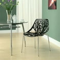 thumbnail image 3 of Hawthorne Collection Dining Side Chair in Black, 3 of 4