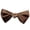 Brown, variant on Men Crystal Beads Bow Tie Wedding Party Groom Suit Tuxedo Shirt Flower Bowtie