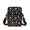 Christmas Santa Art, variant on FUIALDOLG Cell Phone Bag Case Retro Floral Stripe Pattern 2 Layer Crossbody Bag for Travel, Polyester Portable Crossbody Bags