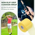 thumbnail image 6 of Uxcell Pre Wrap Tape, Non-Slip Grip Cushion Wrap Prewrap Athletic Tape- Fitting for (Tennis- Badminton - Pickleball - Sports) Yellow, 6 of 7