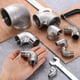 thumbnail image 5 of Adaptador roscado hembra a macho Uxcell de accesorio de tubería fundido NPT 1 x NPT 1, 5 of 7