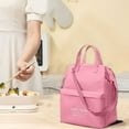 thumbnail image 3 of Reusable Lunch Box with Front Pocket - Leakproof Meal Bag for Work/School (26x25cm), 3 of 6