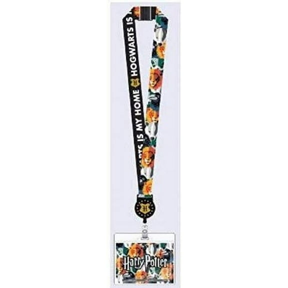 Harry Potter - Hogwarts Lanyard with Retractable Card Holder