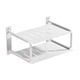 thumbnail image 1 of Estante de proyector de 2 capas para el estante de pared accesorios de aluminio TV Caja de almacenamiento del organizador del hogar para altavoces, 1 of 8