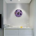 thumbnail image 5 of Yayeee Wall Clock Battery Operated 11.9" Silent Quartz Non-Ticking for Living Room Decor, Halloween Cats, 5 of 8