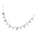 thumbnail image 1 of Banderines de tela colorida, bandera, boda, Baby Shower, fiesta infantil, decoración artística 14 Colcomx Bandera del empavesado de la tela, 1 of 8