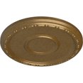 thumbnail image 3 of Ekena Millwork 16 1/2"OD x 1 1/2"P Medea Ceiling Medallion (Fits Canopies up to 5 1/2"), Hand-Painted Pale Gold, 3 of 6