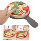 thumbnail image 4 of Juego De Juguetes De Pizza, Comida De Juego De Pizza, Interacción De Madera De Alta Simulación Para Decoración De Habitaciones, 4 of 7