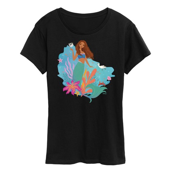 Disney - Ariel  - Women's Short Sleeve Graphic T-Shirt