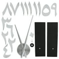 thumbnail image 2 of Wall Clock Innovative Modern Acrylic DIY Clock Set for Home Living Room DecorationSilver, 2 of 7