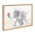 thumbnail image 2 of Kate and Laurel Animals & Insects Framed Canvas Art Print, 18" x 24", 2 of 8