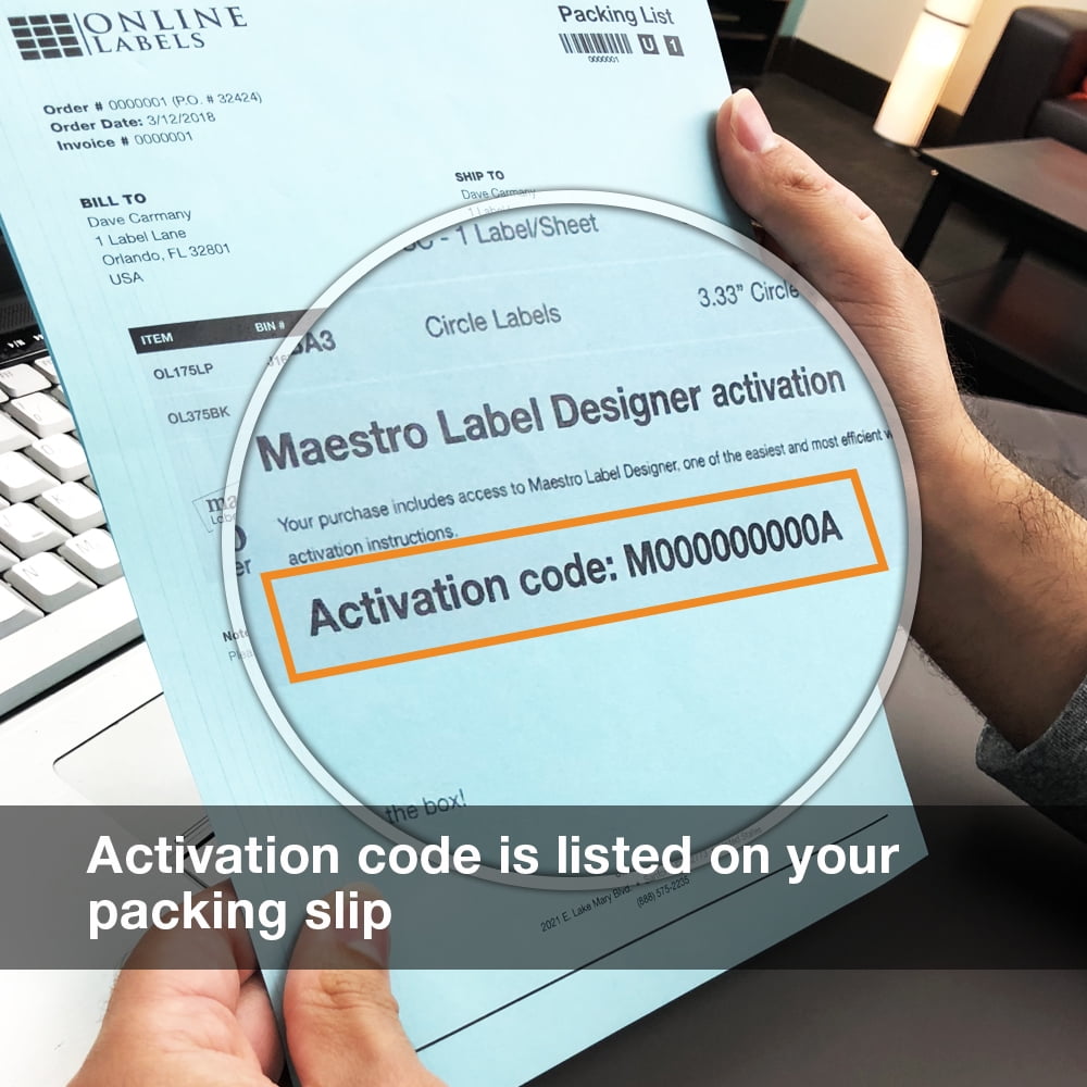 Online Labels - Door Hangers - 8.5" x 3.66" - Cardstock - Pack of 300, 100 Sheets - Inkjet/Laser Printer