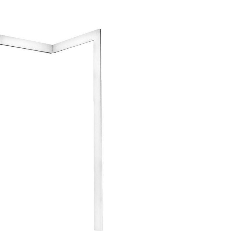 105 in. Solid Surface Easy Up Adhesive Shower Wall Trim Kit and Corner