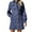 Blue, variant on WENWU Women Fashion Casual Buttoned Cardigan with Belt Long Sleeve Denim Dress Midi Dresses Summer Long Casual Dresses for Women