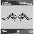 thumbnail image 2 of Kalair GFX Graphics Kit for Kawasaki KX125 POLISPORT RESTYLE (2003-2008) Core Series, 2 of 5